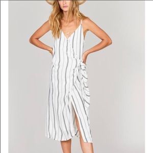 Amuse society Bordeaux wrap dress